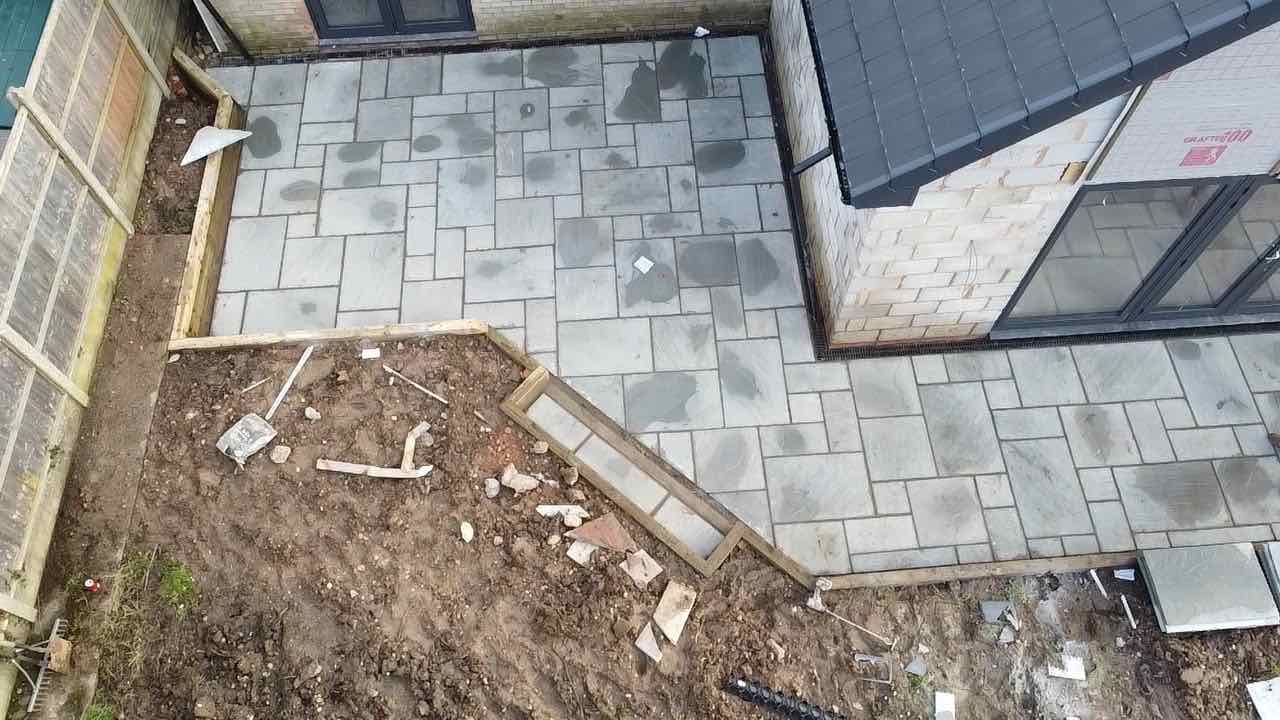 Indian Sandstone Patio in Uttoxeter